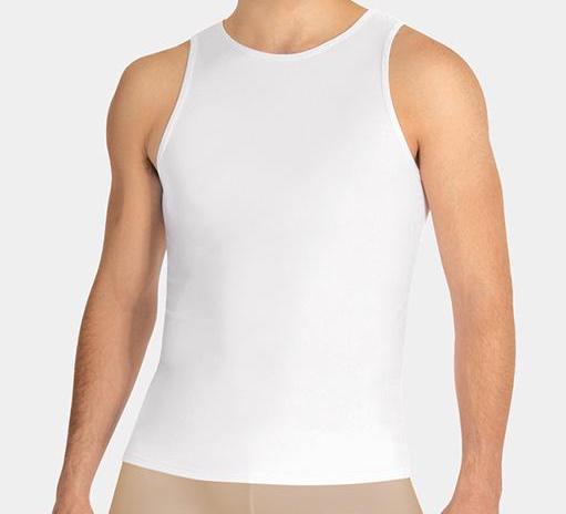 Body Wrappers Men`s High Neck Tank Top M407 : Dance Max Dancewear